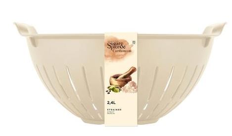 Дуршлаг Sugar&Spice Cardamom 2,4 л шампань